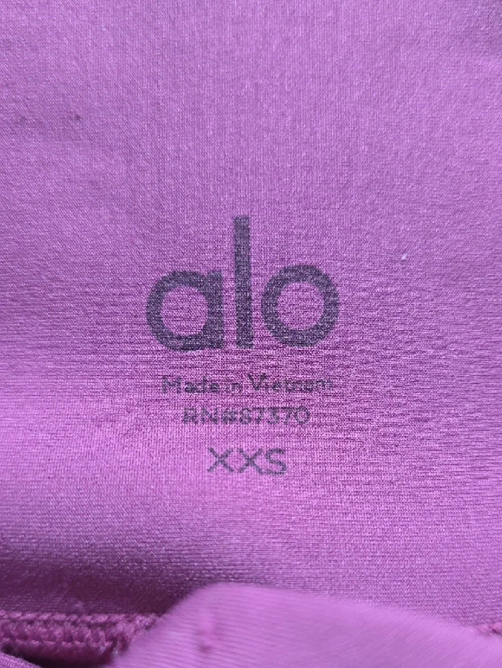 Alo Yoga Pink Leggings XXS | High-Waist Activewear | Gently Worn - Picture 2 of 8